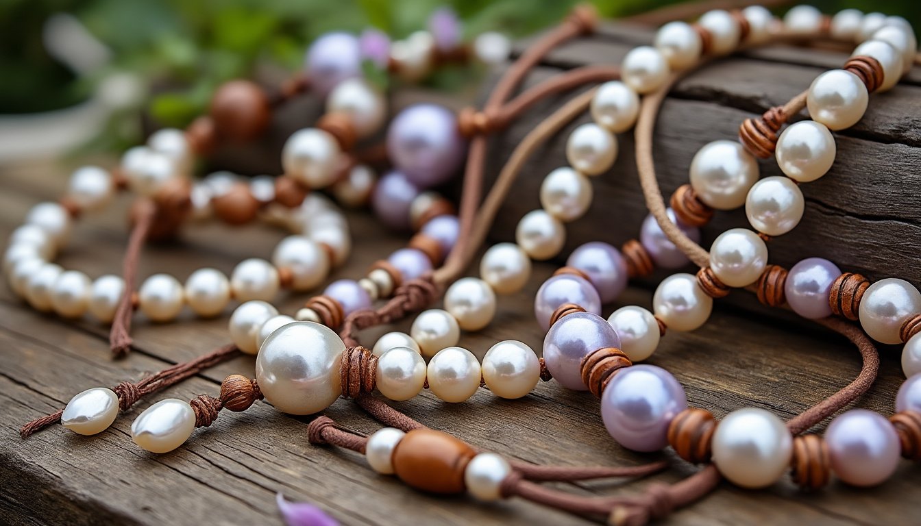 découvrez notre collection unique de bijoux en perles de culture, bois et cuir. chaque pièce artisanale allie élégance et naturel, idéale pour sublimer votre style au quotidien. offrez-vous ou à vos proches un bijou qui raconte une histoire et met en valeur la beauté des matériaux authentiques.
