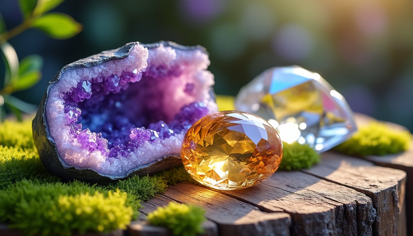 découvrez l'univers fascinant des pierres semi-précieuses telles que l'améthyste, la topaze et le quartz. apprenez leurs propriétés, leurs bienfaits et comment les intégrer dans votre quotidien pour une touche d'élégance et de bien-être.