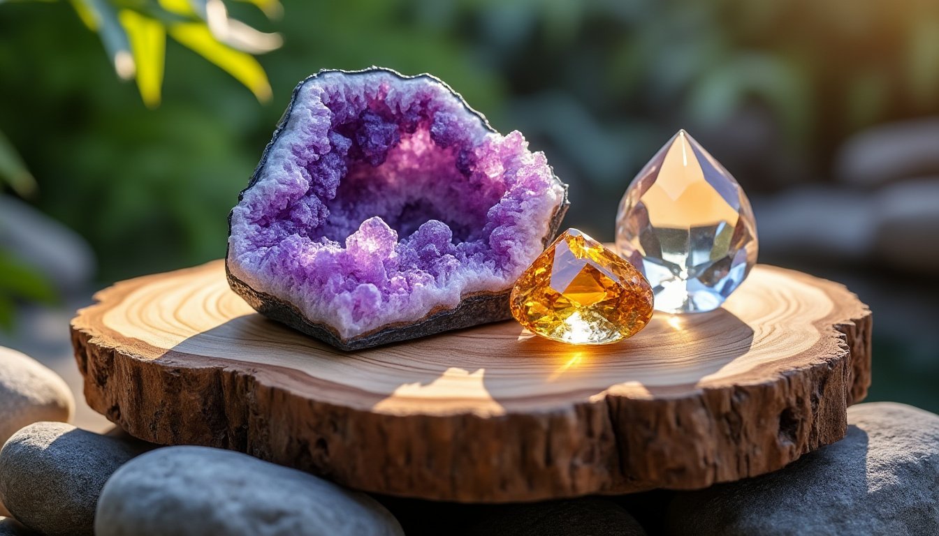 découvrez les fascinantes propriétés et la beauté des pierres semi-précieuses telles que l'améthyste, la topaze et le quartz. explorez leur histoire, leurs vertus et comment les intégrer dans votre quotidien pour un bien-être optimal.