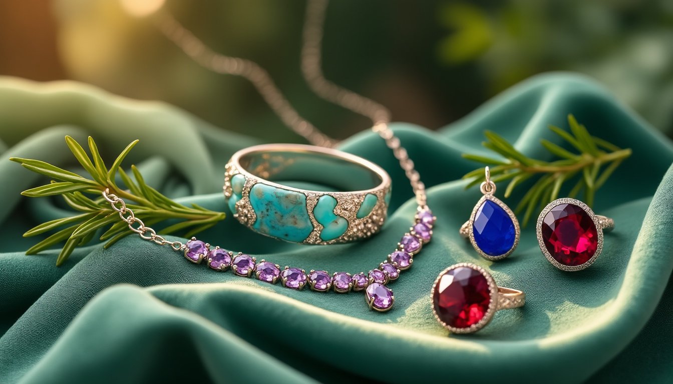 découvrez l'univers fascinant des bijoux en pierres semi-précieuses, alliant élégance et bienfaits. explorez les vertus uniques de chaque gemme et laissez-vous séduire par leur esthétique captivante pour illuminer votre style.