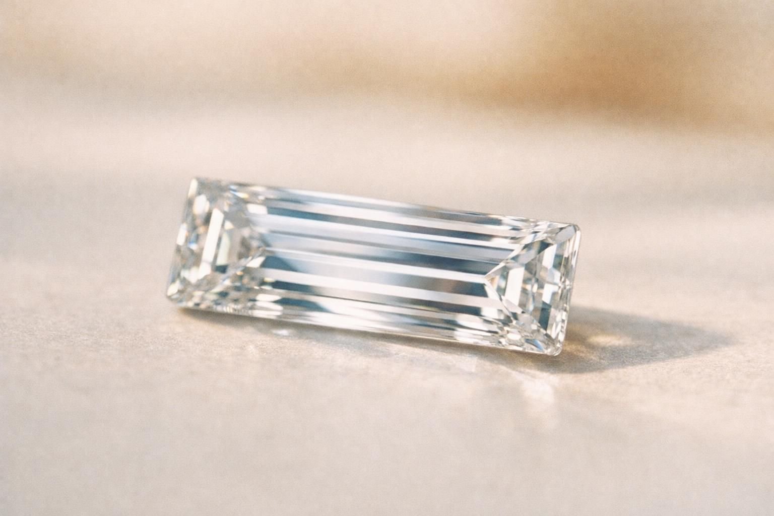 découvrez ce qu'est un diamant baguette, ses caractéristiques uniques et pourquoi il est prisé en joaillerie pour sublimer vos bijoux.