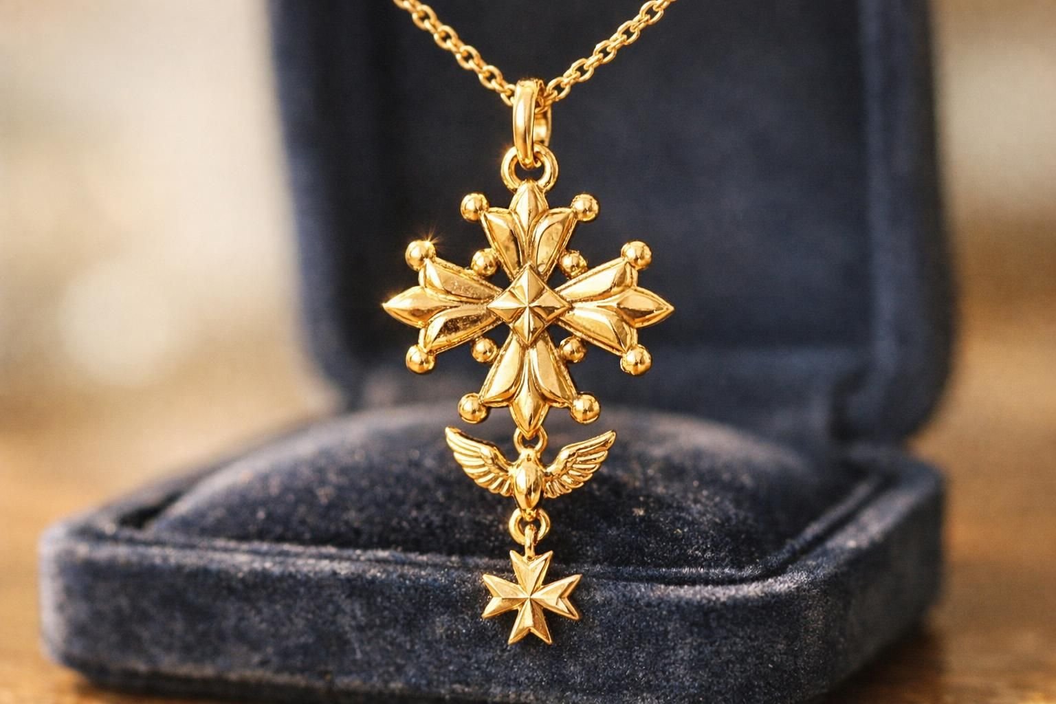 découvrez la signification de la croix huguenote en bijouterie, un symbole historique chargé de valeurs spirituelles et culturelles, apprécié pour son élégance et son héritage religieux.