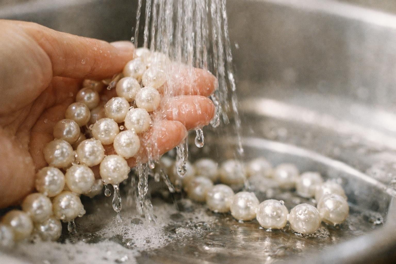 découvrez si les perles de culture peuvent être mouillées lors de la douche ou de la vaisselle, et comment en prendre soin pour préserver leur beauté et leur éclat.