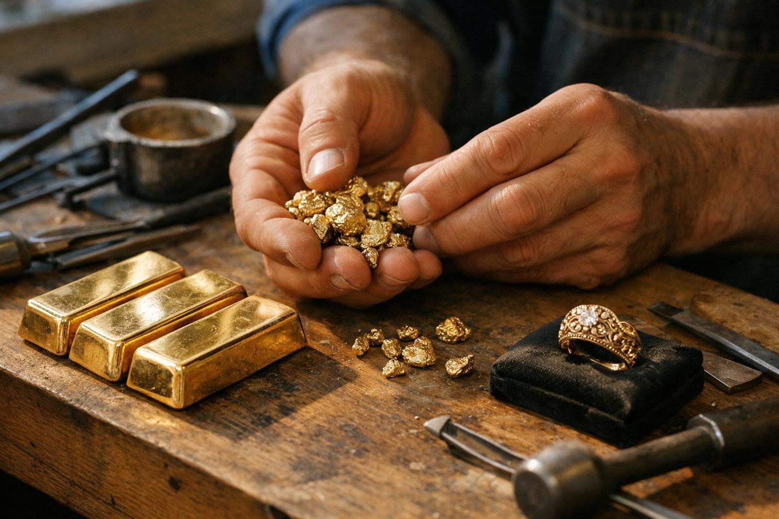 découvrez ce qu'est l'or recyclé en bijouterie, ses bienfaits pour l'environnement et les avantages de choisir des bijoux éthiques et durables.
